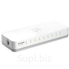 Коммутатор D Link DES 1008C A1A неуправляемый настольный 8x10 100BASE TX