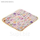 Доска пеленальная «Фея» мягкая на комод, цвет яркий луг