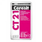 Клей для кладки блоков из ячеистого бетона Ceresit CT 21 25 кг