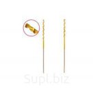 Сверло по металлу 1,0 мм х 40/18 мм, HSS-G, TIN, Hammer Flex 202-101 DR MT, 30786, 2 шт.