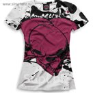 Футболка женская Skull, размер XXL SKU-305356