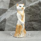 Копилка "Барышня" малая, глянец, белая