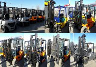 Вилочные погрузчики бензиновые, дизельные, газовые