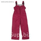 Полукомбинезон для девочки, рост 146 см, цвет бордовый ПКД-5/23