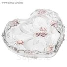 Блюдо с крышкой 250 мл "Розы красные"