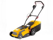 Газонокосилка электрическая GC-1500, 1500 Вт, ширина скашивания 36 см, 6 уровней высоты скашивания, пластиковый травосборник, 40 л DENZEL