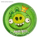 Набор тарелок Angry Birds, 17 см, 8 шт.