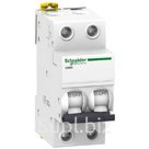 Выключатель автоматический двухполюсный 16А С iK60N 6кА (A9K24216) Schneider Electric