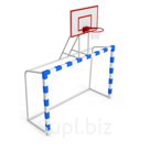 Ворота минифутбольные/гандбольные с баскетбольным щитом, 3000*1000*2000 мм