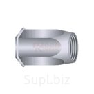 ZG-SUM M6x1,0x16,0 (0,5-3,0) Заклепка-гайка шестигранная с уменьшенным бортиком, артикул М0000053819