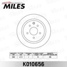 Диск тормозной задний MILES K010656