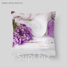 Декоративная подушка "Подарок из Прованса 2", размер 40х40 см