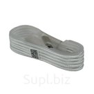 Кабель USB 2.0 - micro USB в нейлоной оплетке, белый 1.5м