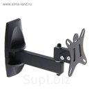 Кронштейн HOLDER LCDS-5004М, для ТВ, наклонно-поворотный, 10-26"
