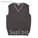 Жилет для мальчика, рост 140 см, цвет серый ZB 28038-M