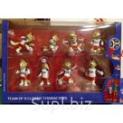 Набор фигурок Волк Забивака Classic, 6см, 8шт в подар FIFA 2018
