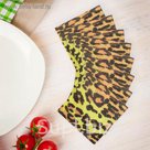 салфетки бумажные (набор 20 шт) 33*33 см Сафари