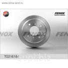 Барабан тормозной Fenox to216184