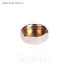 Заглушка JIF, внутренняя резьба, 1", никелированная
