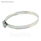 Хомут червячный «Стандарт», диаметр 77-95 мм, оцинкованный