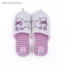 Обувь домашняя  женская 2614W-ASC-W (серый) (р. 41)