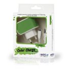 Сетевое зарядное устройство Smartbuy Color Charge Combo 5V 1A Usb Гнездо Кабель Microusb Зеленое Sbp 8015 200