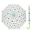 Зонт детский полуавтоматический Зонтики r 45 5см цвет МИКС