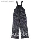 Полукомбинезон для мальчика "ДН", рост 116 см (30), цвет чёрный ДД-0707