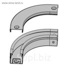 Угол "ДКС" 36046 для лотка горизонт. 90град. CPO90 100х500