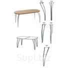 Стол "Модерн" раздвижной (СО-10). Размер столешницы, мм: 750х1200 (+600). Тип ножек: Тип ног 6 (краска)