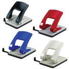 Дырокол KW-trio «Stylish Heavy Duty», металлический, большой, на 40 листов, ассорти