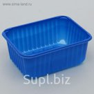 Лоток 18х14х7 см, цвет синий