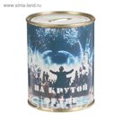 Копилка-банка металл "На крутой оттяг"