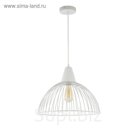 Подвес Calaf 1x60W E27 белый  40x40x0см