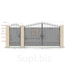 Кованые ворота и калитка 23