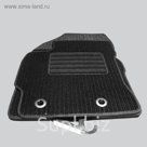 Коврики в салон для BMW X5 III(F15) 2013-н.в., 4 шт., текстиль "Robust-Lux", черный