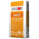 Клей гипсовый монтажный Магма Лист 30кг
