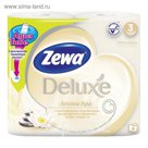 Туалетная бумага Zewa Deluxe АромаСпа, 3 слоя, 4 рулона