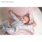 Комбинезон для девочки, рост 80 см, цвет серый 171-006-33
