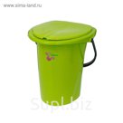 Ведро-туалет, 17 л, цвет МИКС