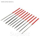 Надфили FIT, PVC ручка, 3 х140 мм, 10 шт,  узкие