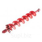 Шнек для грунта 100х800мм Hammer Flex 210-027, 403306, к мотобуру с валом 20 мм