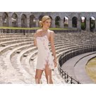 Сорочка шелковая короткая MISTERIOUS ROSE