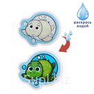 Наклейка для игры в ванной Черепашка