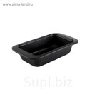 Форма для выпечки Luna, 30,5 x 16,0 x 6,5 см, прямоугольная, чёрная