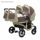 Коляска FENIX DUO   (BartPlast) 06 бежевый-коричневый