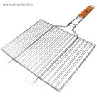 Решётка-гриль для мяса, средняя, размер 34 х 28,6 см