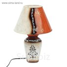 Лампа настольная "Лиственный узор"