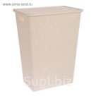 Корзина для белья 48 л Natural Style, цвет МИКС