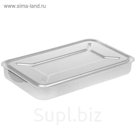 Поддон 54х34 см, с крышкой